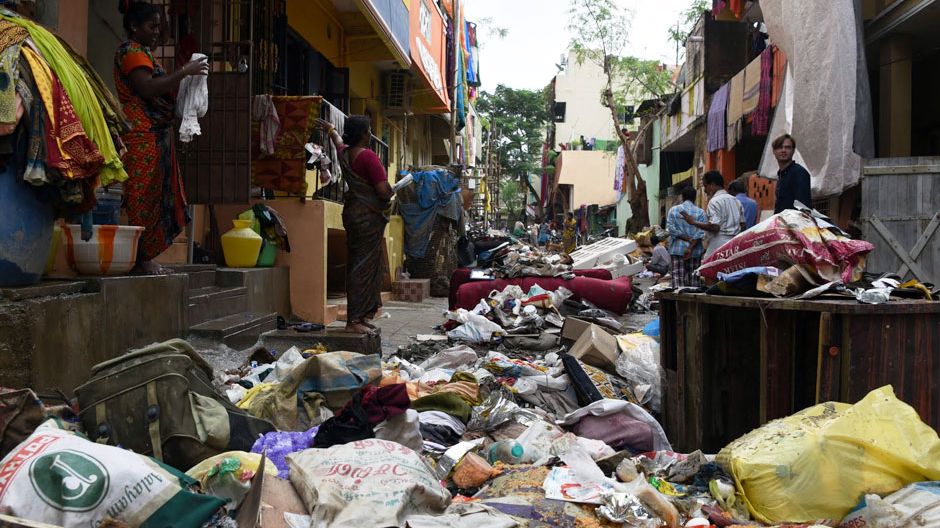 Chennai: Eine Woche nach der grossen Überschwemmung