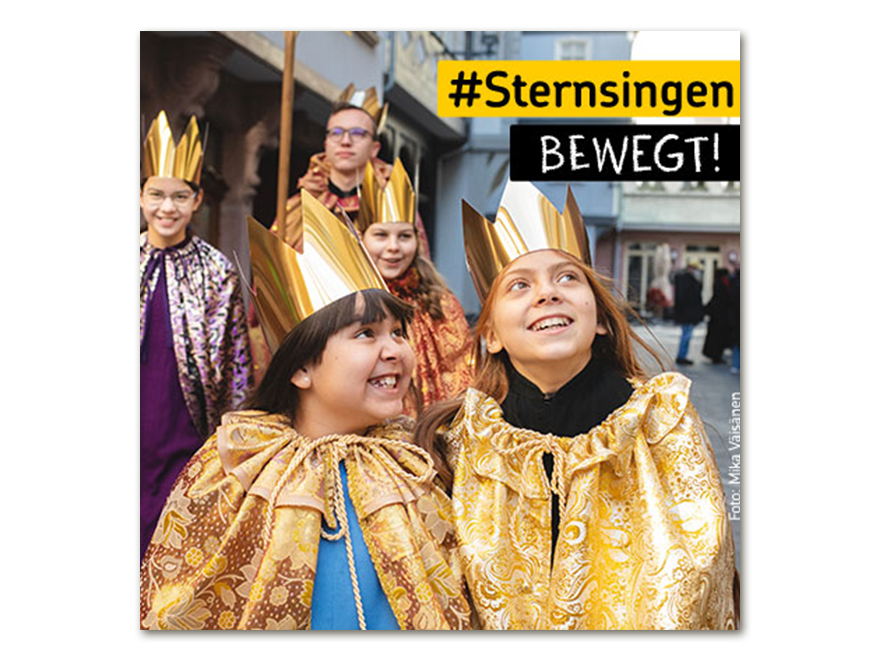 Sternsingen Bewegt - Grafiken & Plakat | Kindermissionswerk "Die ...